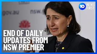 Gladys Berejiklian: 11am COVID Press Conferences To Cease | 10 News First