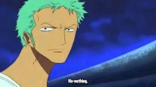 Zoro Stuck in a Chimney