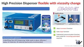 Poseidon Global Trading - Musashi Engineering Air Pulse Dispenser Controller - ML808-GX