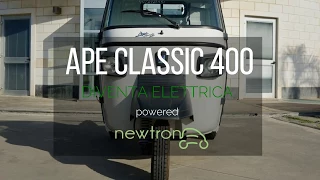 Newtron Ape Classic 400: la riqualificazione elettrica con il kit newtron - Nicola Venuto