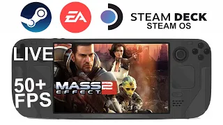 Mass Effect 2 (EAapp) on Steam Deck/OS in 800p 60Fps (Live)