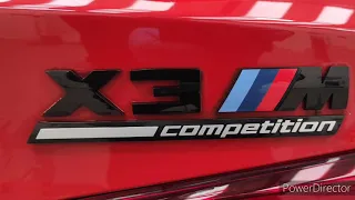 BMW X3 M REAR END REPAIR