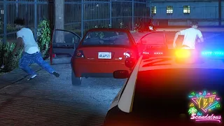 Car Thieves lead LSPD on High Speed Pursuit [YBN:LS]