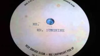 MR SUNSHINE UNRELEASED UK POP PSYCH