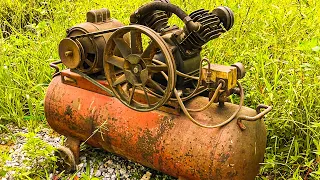 The Level Of Recovery Is Here // Genius Restores Extremely Old Air Compressor