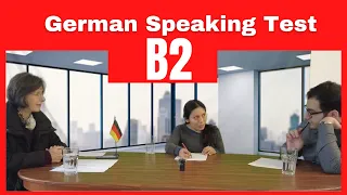 German-speaking Test Level B2, Mündliche Prüfung telc B2, 2023