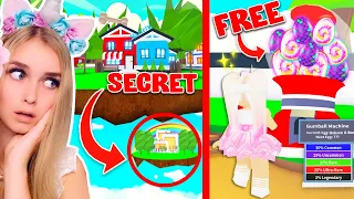 This NEW SECRET LOCATION Gives You FREE LEGENDARY PETS In Adopt Me.. (Roblox)
