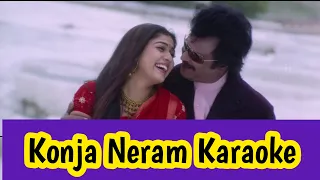 Konja Neram Karaoke | With Lyrics | Chandramukhi | Vidyasagar | HD 1080P