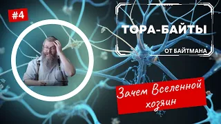 Тора-Байты  Выпуск 4 |  Зачем Вселенной хозяин | Лекции Байтмана