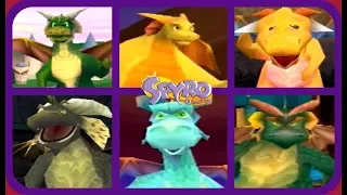 Spyro The Dragon-All 80 Dragons
