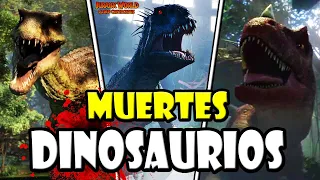 TODAS LAS MUERTES DE DINOSAURIOS DE JURASSIC WORLD: CAMP CRETACEOUS (SERIE COMPLETA)