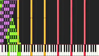 Nyan cat impossible piano