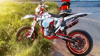 How to ride a SUPERMOTO! | Supermoto Summer Stunt Lifestyle