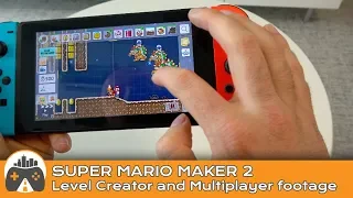 [Super Mario Maker 2] Level Creator and Multiplayer - off-screen footage