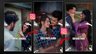 New Trending Instagram Lyrics Status Video Editing in inshot | Ink Effect Viral Lyrics Reels Editing