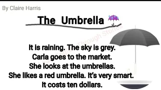 Learn English Through Stories _ The Umbrella ☔ English Stories!(For Beginner Levels)