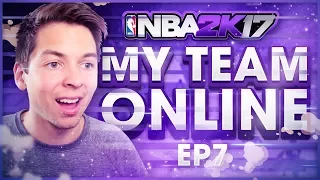 PLAYING SO MANY OVERPOWERED TEAMS!! NBA 2K17 MY TEAM ONLINE #7