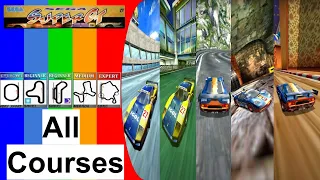 Sega Super GT Plus / Scud Race Plus - All Courses