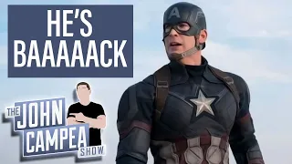 Chris Evans Returns As Captain America - The John Campea Show