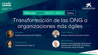 Transformación de las ONG a organizaciones más ágiles