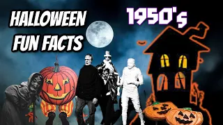 Do You Know These Halloween Fun Facts? Candy Costumes History Mid Century Spooky Stories