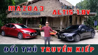 MAZDA3 vs Toyota ALTIS: ĐỐI THỦ TRUYỀN KIẾP | Vietnam Road Trip