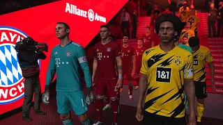 PES 2021 - Bayern Munich Vs. Borussia Dortmund - Der Klassiker Full Match Gameplay | HD