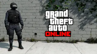 Как получить Полицейский костюм в GTA Online! Как сохранить N.O.O.S.E (SWAT) униформу в ГТА 5 Онлайн