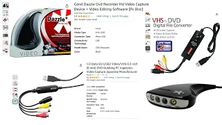 Test: Corel Dazzle DVD Recorder vs. I-O Data GV-USB2 vs. Diamond VC500 vs. Pinnacle Dazzle DVC100