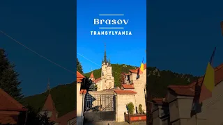 TRANSYLVANIA 🧛‍♂️ BRASOV 🏰🦇 Romania 2023 🇷🇴 #shorts #short #brasov #transylvania #românia