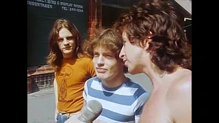 AC/DC - Interview in Covent Garden, London, August 1976