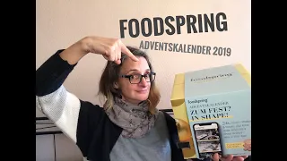 foodspring Adventskalender 2019 💪 Lohnt er sich ?