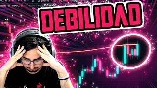 DEBILIDAD y MANIPULACIÓN en el PRECIO de BITCOIN | La RESISTENCIA CLAVE  | Análisis técnico BTC hoy