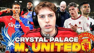 DAVOO XENEIZE REACCIONA A CRYSTAL PALACE 4 MANCHESTER UNITED 0 - PREMIER LEAGUE 2023/24