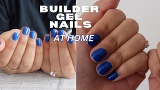 BUILDER GEL NAILS AT HOME | Step by Step Builder Gel DIY