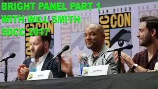 "Bright" Panel Part 1 - Will Smith, Noomi Rapace, Edgar Ramírez