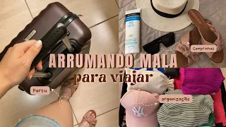 ARRUMANDO MALA PARA PRAIA + COMPRINHAS E DICAS DE ORGANIZAÇÃO!