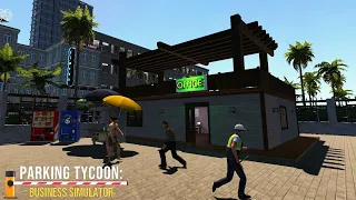 Maxing Office, Sidewalk & Food ~ Parking Business Tycoon Simulator