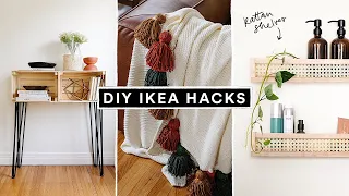 DIY IKEA HACKS - Affordable DIY Furniture + Home Decor Hacks!