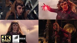 Doctor Strange 2: Scarlet Witch (Wanda) all Fight and Power Scene (part-1)  IMAX, 4K, HD Clips