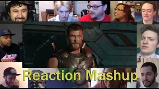 Thor  Ragnarok Teaser Trailer  REACTION MASHUP