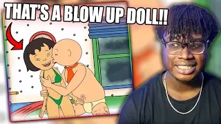 CAILLOU GETS A BAE! | AOK: CAILLOU THE GROWNUP GOES ON A DATE Reaction!