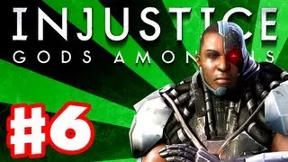 Injustice: Gods Among Us - Gameplay Walkthrough Part 6 - Cyborg (PS3, XBox 360, Wii U)