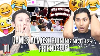 Games almost ruining NCT 127 friendship | REACTION