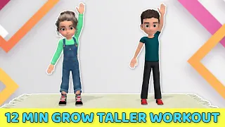 12-MINUTE KIDS WORKOUT TO GROW TALLER – NO REPEATS