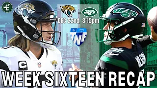 UNBELIEVABLE | Jacksonville Jaguars vs New York Jets RECAP | Week 16 2022