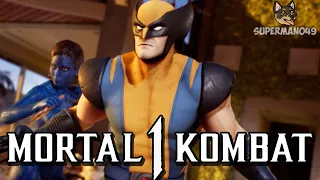 PLAYING WOLVERINE ONLINE IN MK1! - Mortal Kombat 1: Wolverine PC Mod Gameplay