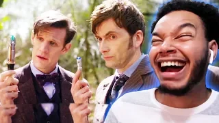 Doctor Who "The Day of the Doctor" (50TH ANNIVERSARY SPECIAL) REACTION!