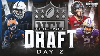 Detroit Lions 2024 NFL Draft Watch Party Day 2! | Crunch Time