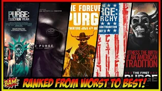 All 5 Purge Movies Ranked From Worst to Best! (w/ The Forever Purge)